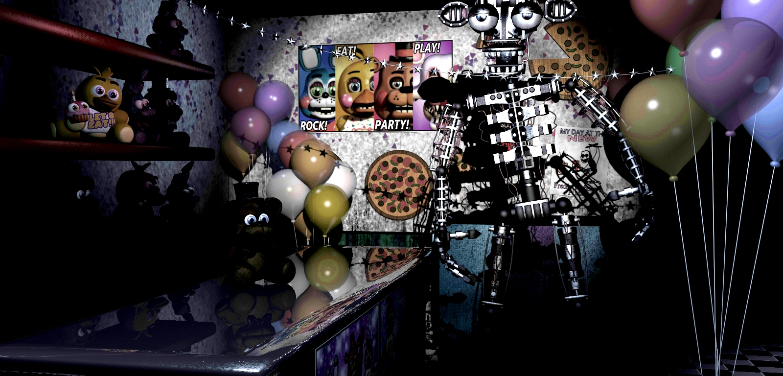 Five Nights at Freddy's 2 Freddy Fazbear's site