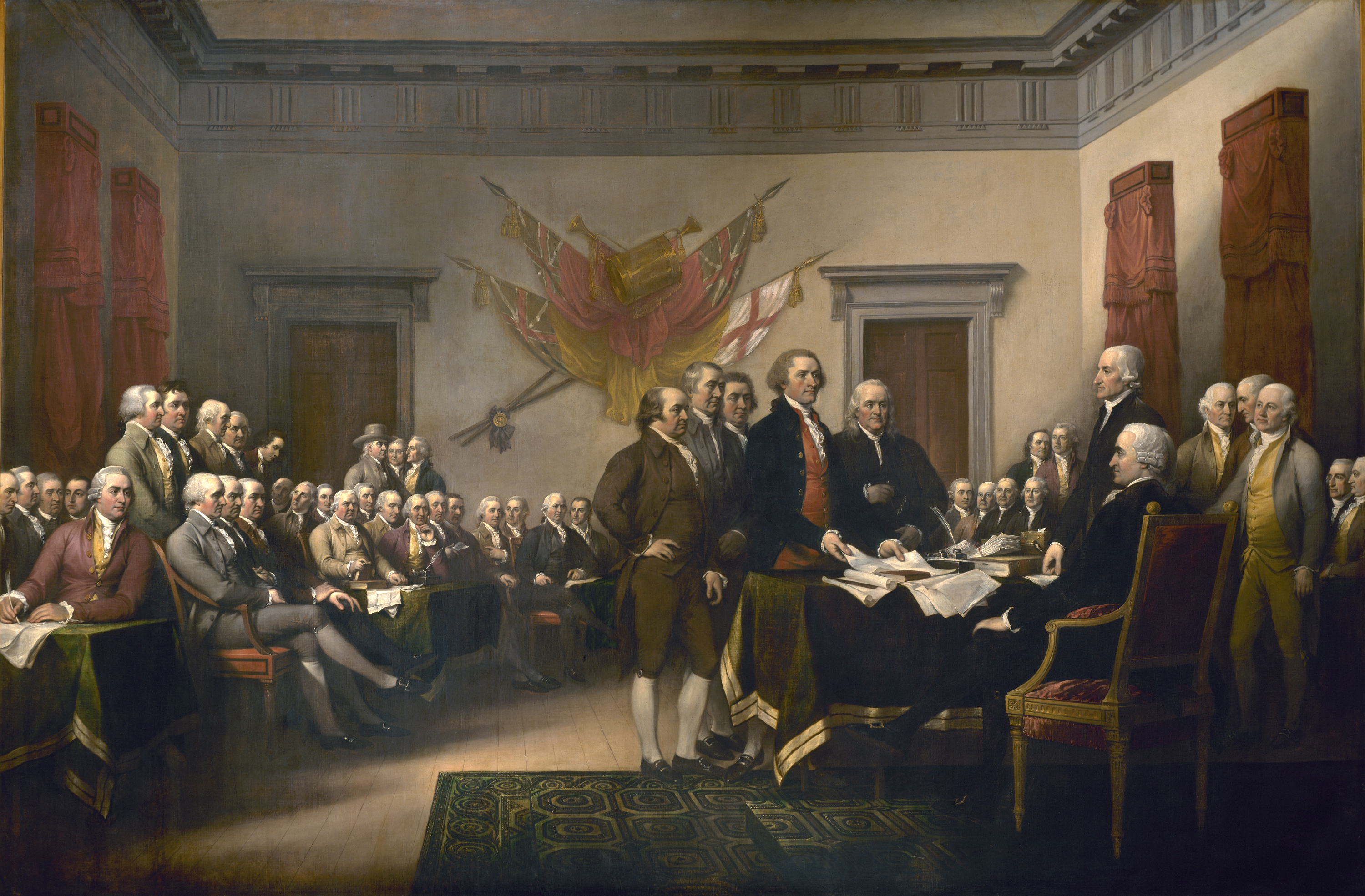 The Second Continental Congress meets in Philadelphia