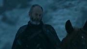 Davos rides through the camp
