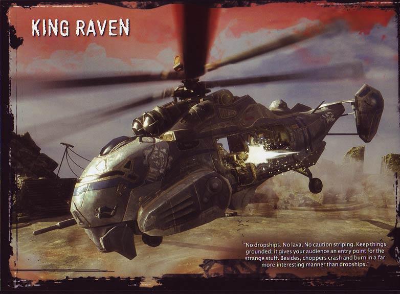 gears of war king raven construction set