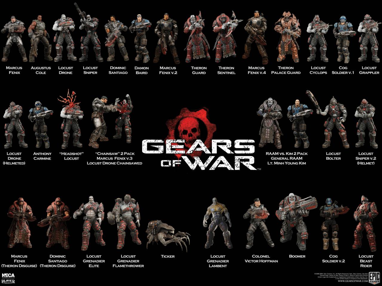 Figuras NECA de Gears of War GearsPedia FANDOM powered by Wikia