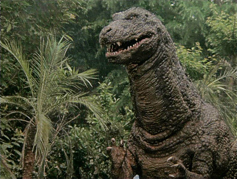 t rex and godzilla