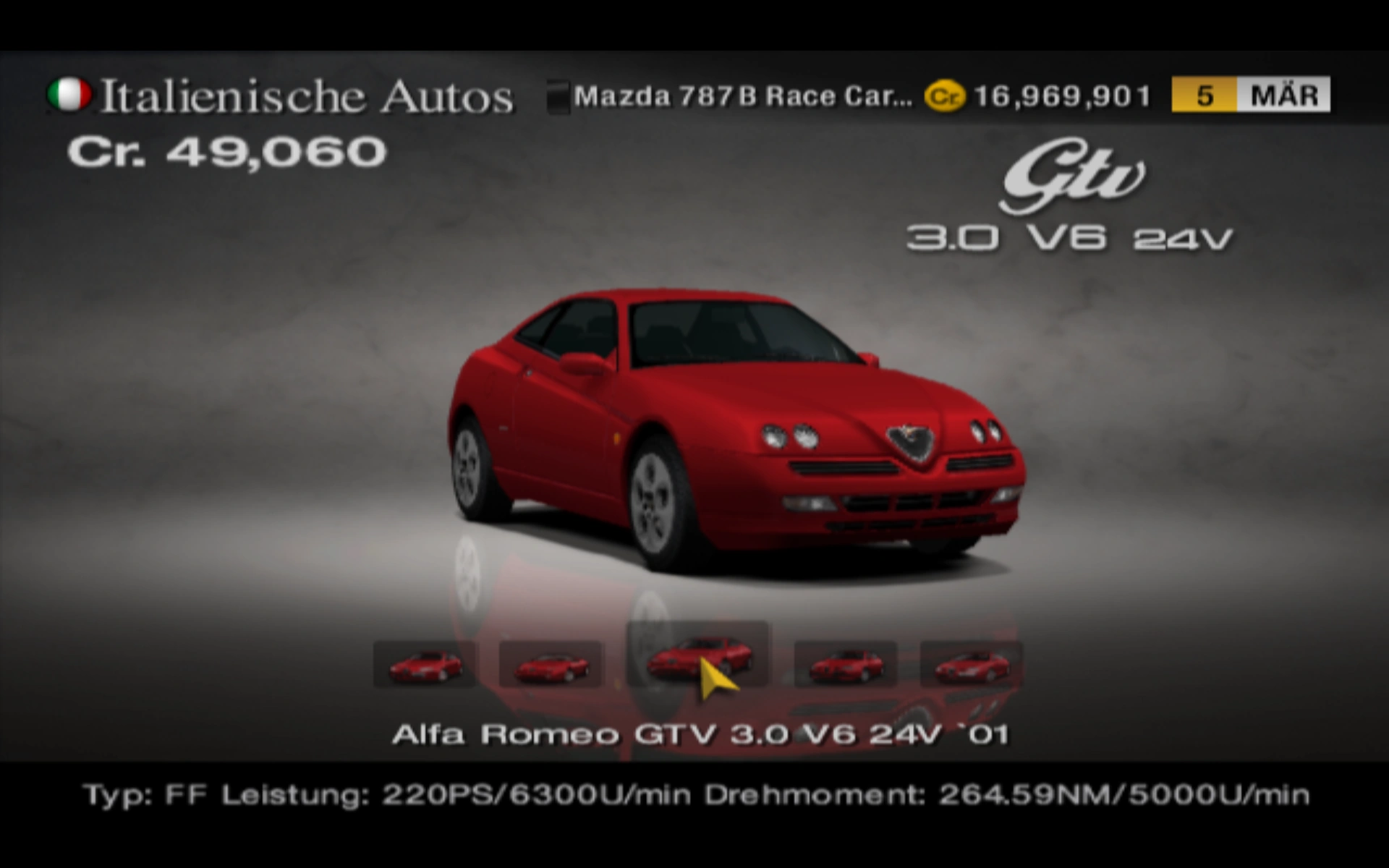Alfa Romeo Gtv 3 0 V6 24v 2001 Gran Turismo Wiki