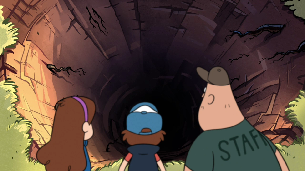 Bottomless pit (place) Gravity Falls Wiki Fandom powered by Wikia
