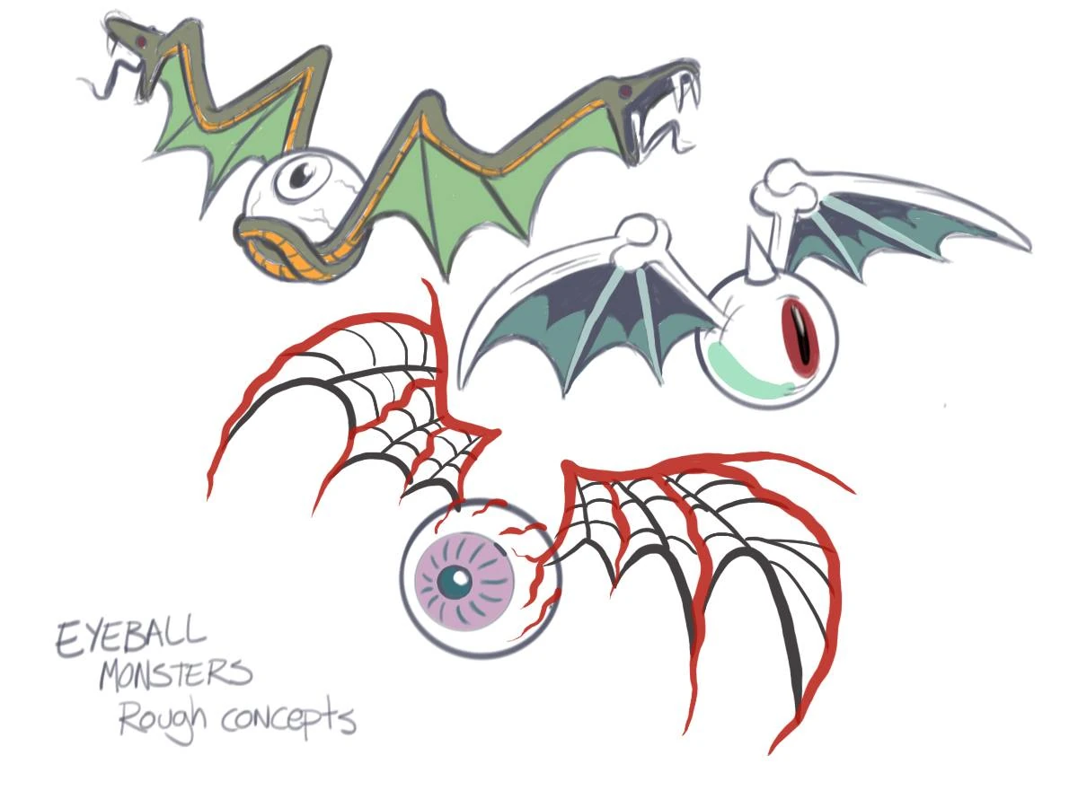 Image S2e18 Robertryan Cory eyebat art 1.jpg Gravity Falls Wiki