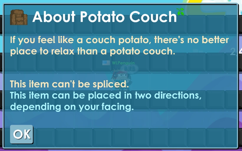 Potato Couch Growtopia Wiki FANDOM powered by Wikia