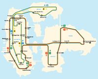 Metro (IV - mapa)