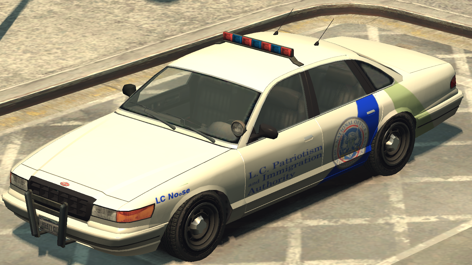 police cruiser
