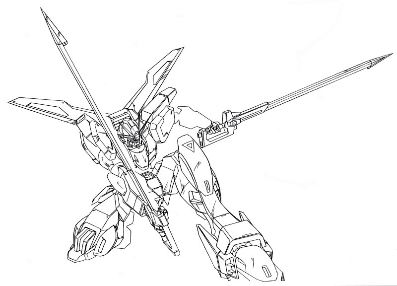 Zaku Lineart : Image seed lineart g the gundam wiki fandom