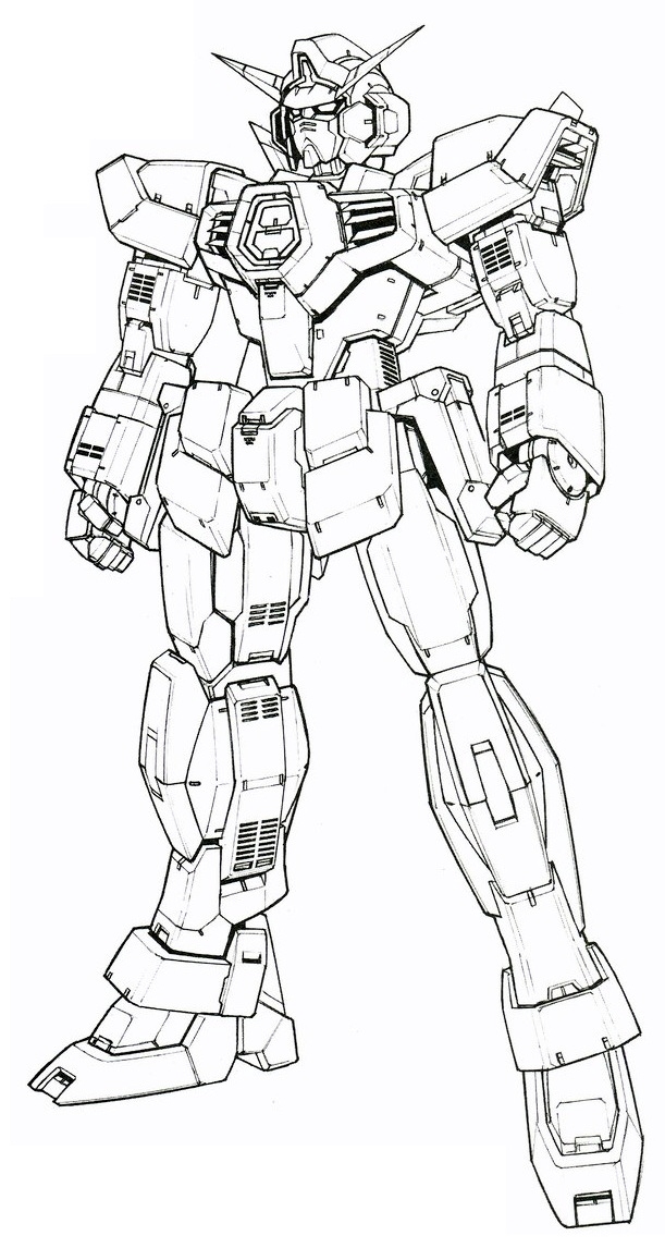 Zaku Lineart : Image gundam age normal front view mg lineart g