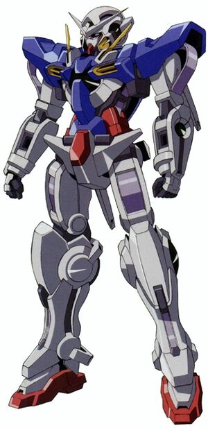 GN-001 - Gundam Exia - Front View