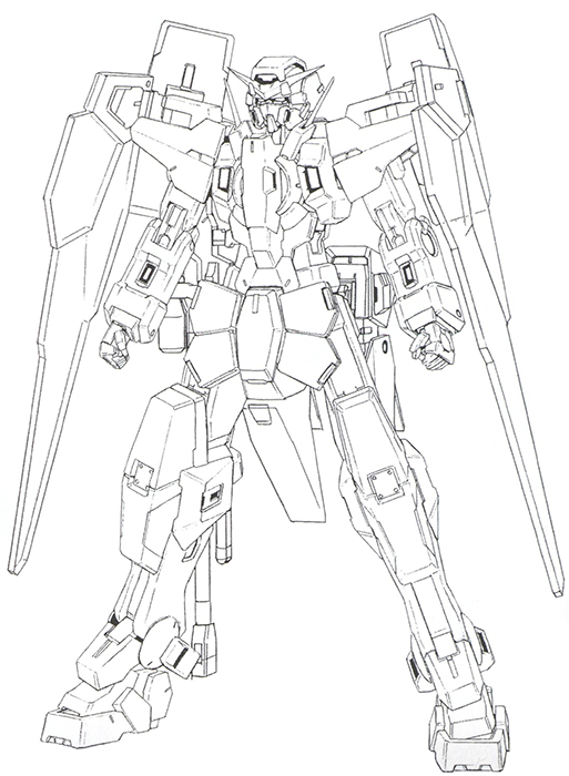Zaku Lineart : Gn re gundam dynames repair the wiki fandom