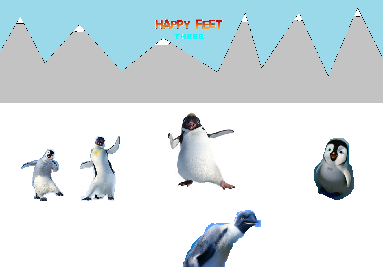 Happy Feet Three Mariofan65 S Version Happy Feet Fanon