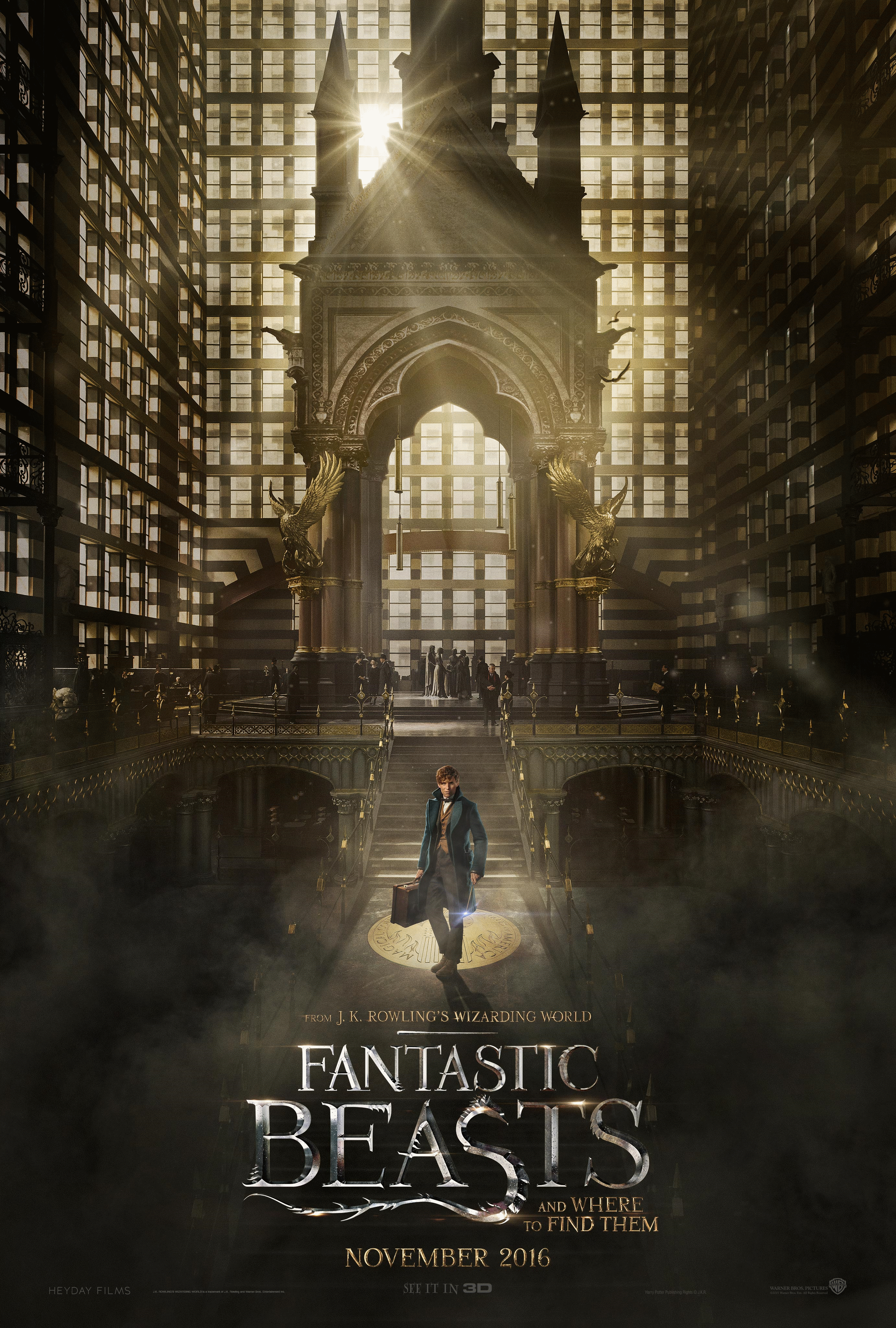 1080P Film Fantastic Beasts And Where To Find Them 2016