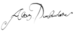 Albus Dumbledore sig