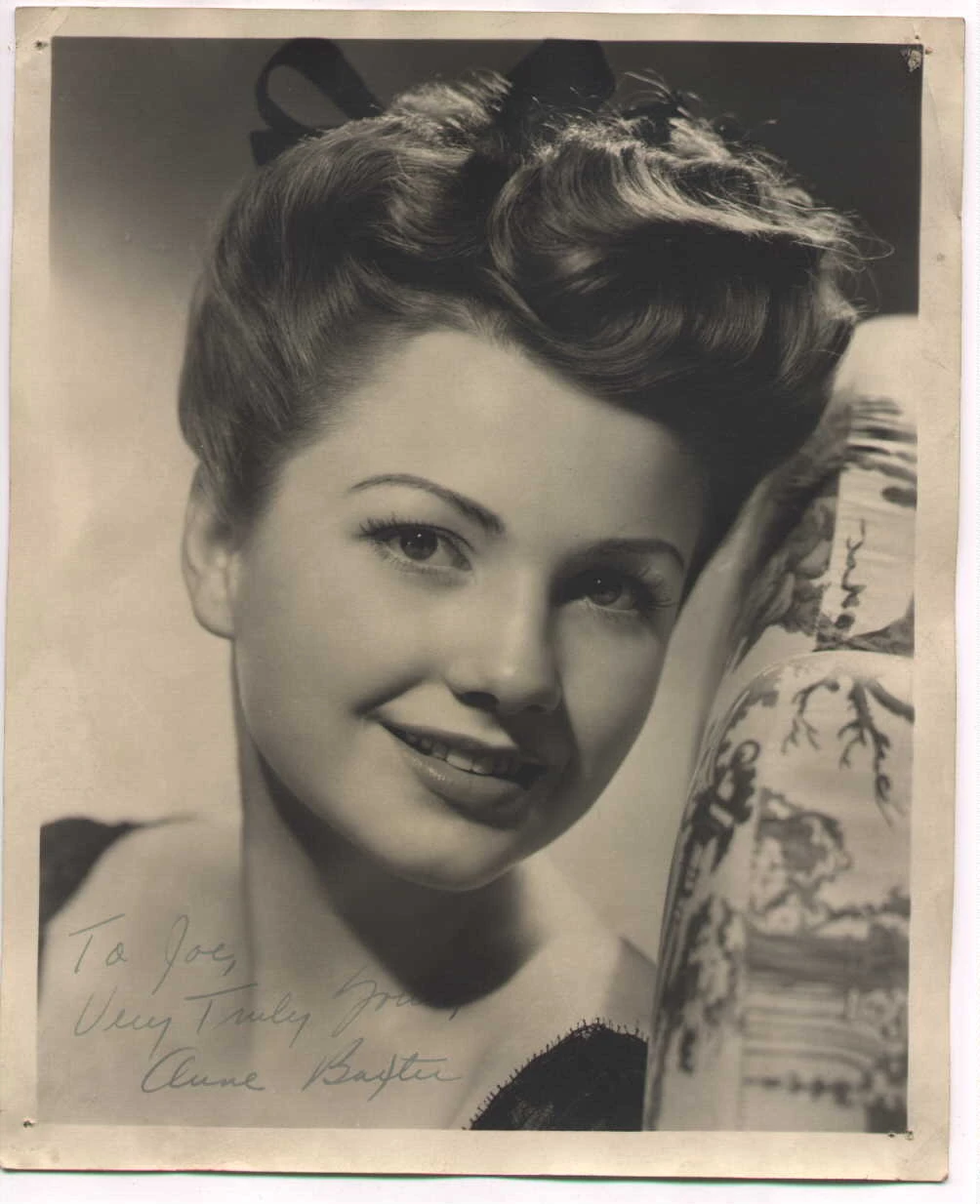 Anne Baxter couple