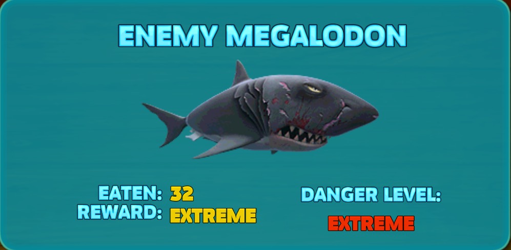 Enemy Megalodon | Hungry Shark Wiki | FANDOM powered by Wikia