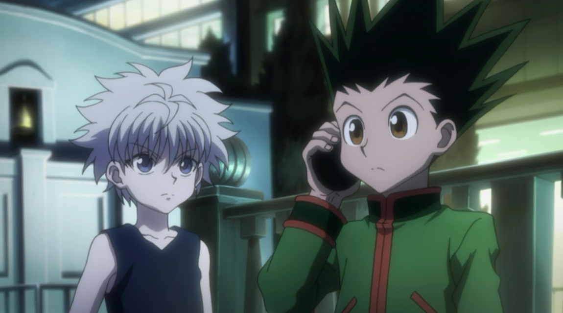 Image - Gon and Killua talking to Kurapika.png | Hunterpedia | Fandom