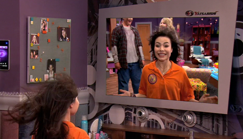 Image - Carly hair dry...
