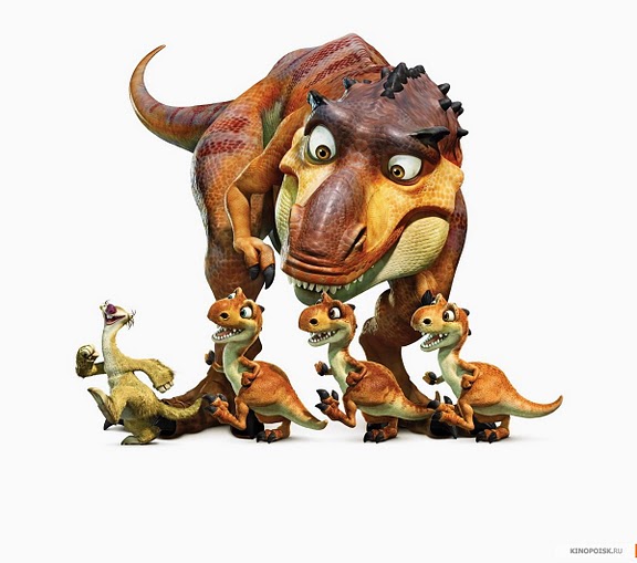 t rex from ice age