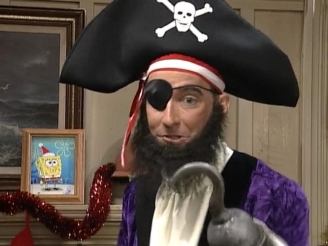 Patch The Pirate Sticky Foot