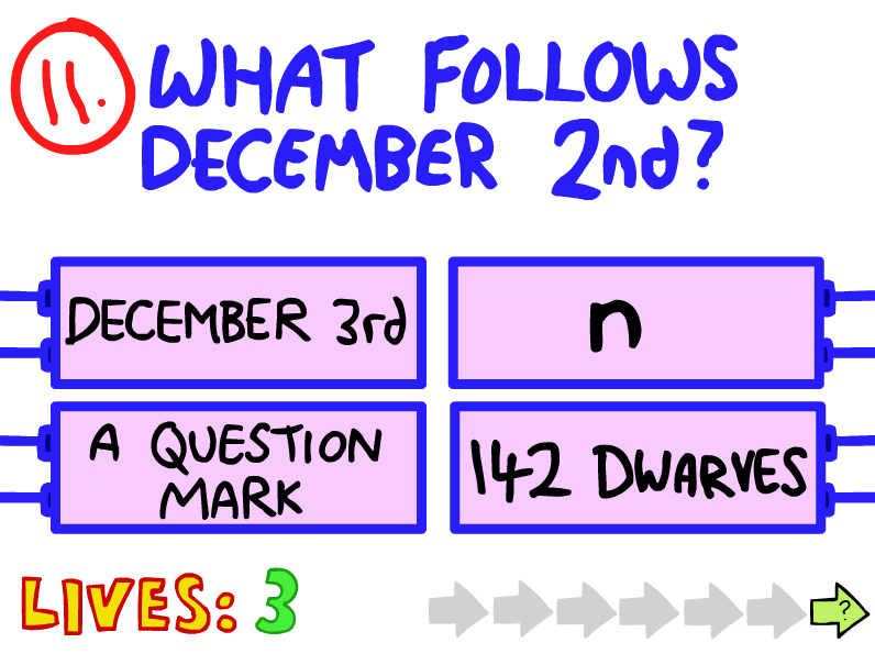 Question 11 (The Impossible Quiz) The Impossible Quiz Wiki Fandom