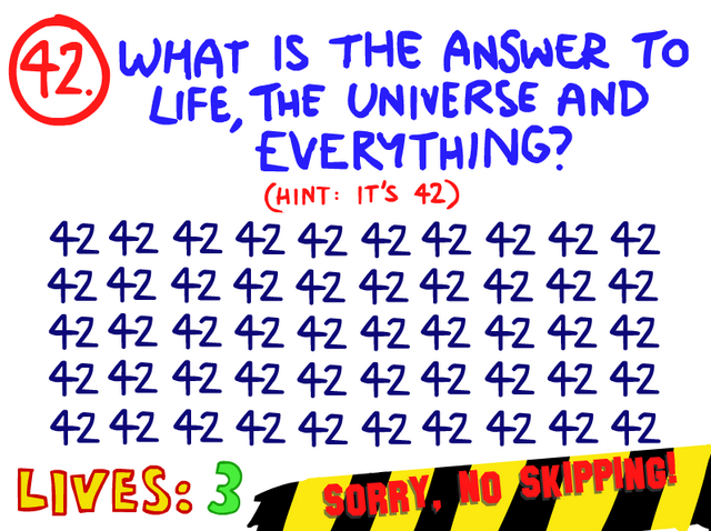 Image Q42 png The Impossible Quiz Wiki Fandom Powered By Wikia the-impossible-quiz-2007-promotional-art-mobygames