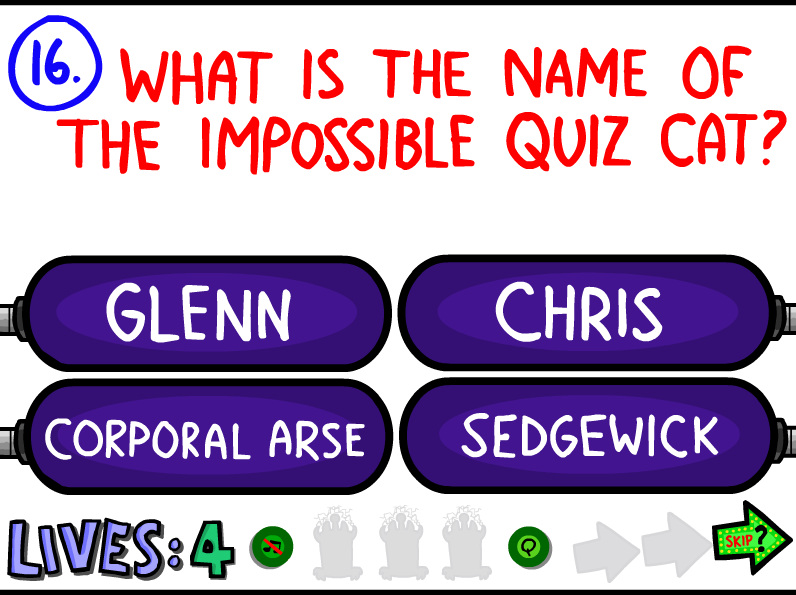 Question 16 The Impossible Quiz 2 The Impossible Quiz Wiki FANDOM what-is-the-answer-for-question-19-in-the-impossible-quiz-arqade