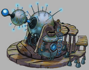 Levitation machine concept art