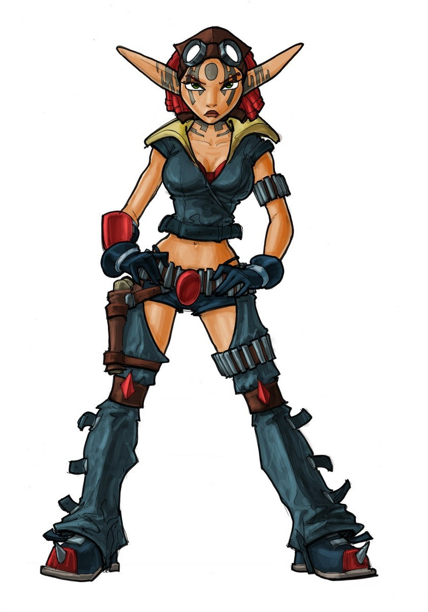 Image - Ashelin from Jak X concept art.png | Jak and Daxter Wiki