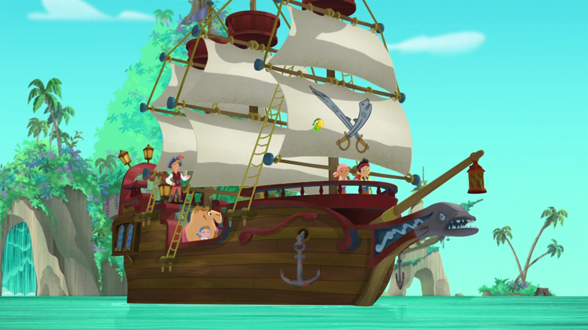 jake and the neverland ship