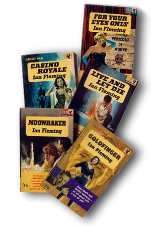 Who wrote the james bond books