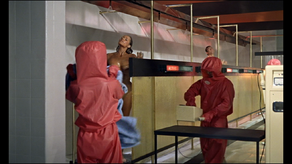 Honey Ryder decontamination scene