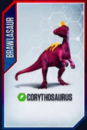 jurassic world the game corythosaurus