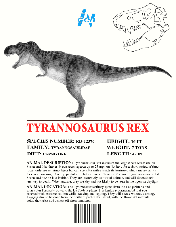 t rex information