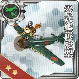 Type 0 Fighter Model 52 021 Card
