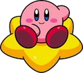 Kirby on Warpstar