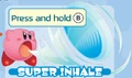 Kirby Super Inhales