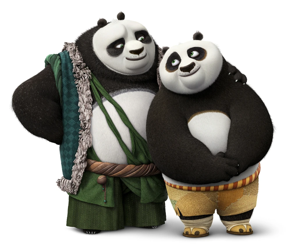 Image - Po and Li.jpg | Kung Fu Panda Wiki | Fandom powered by Wikia