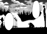 Ciel at the graves