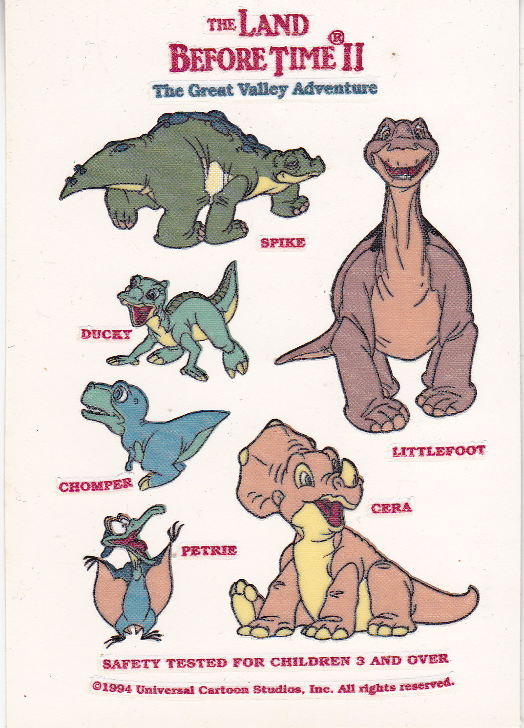 triceratops from land before time