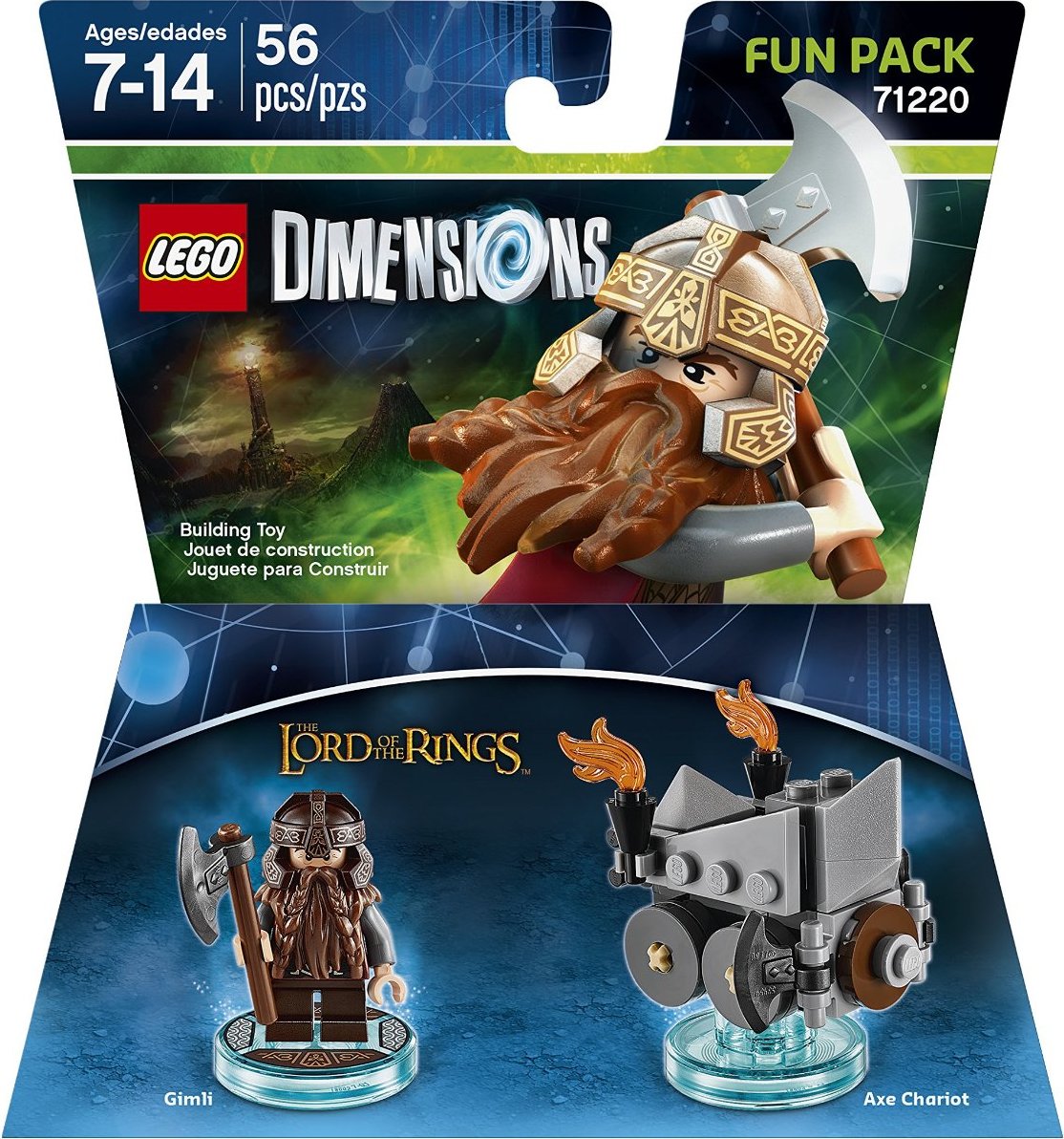 Lego Dimensions Axe Chariot Builds Lego Dimensions Axe Chariot Builds