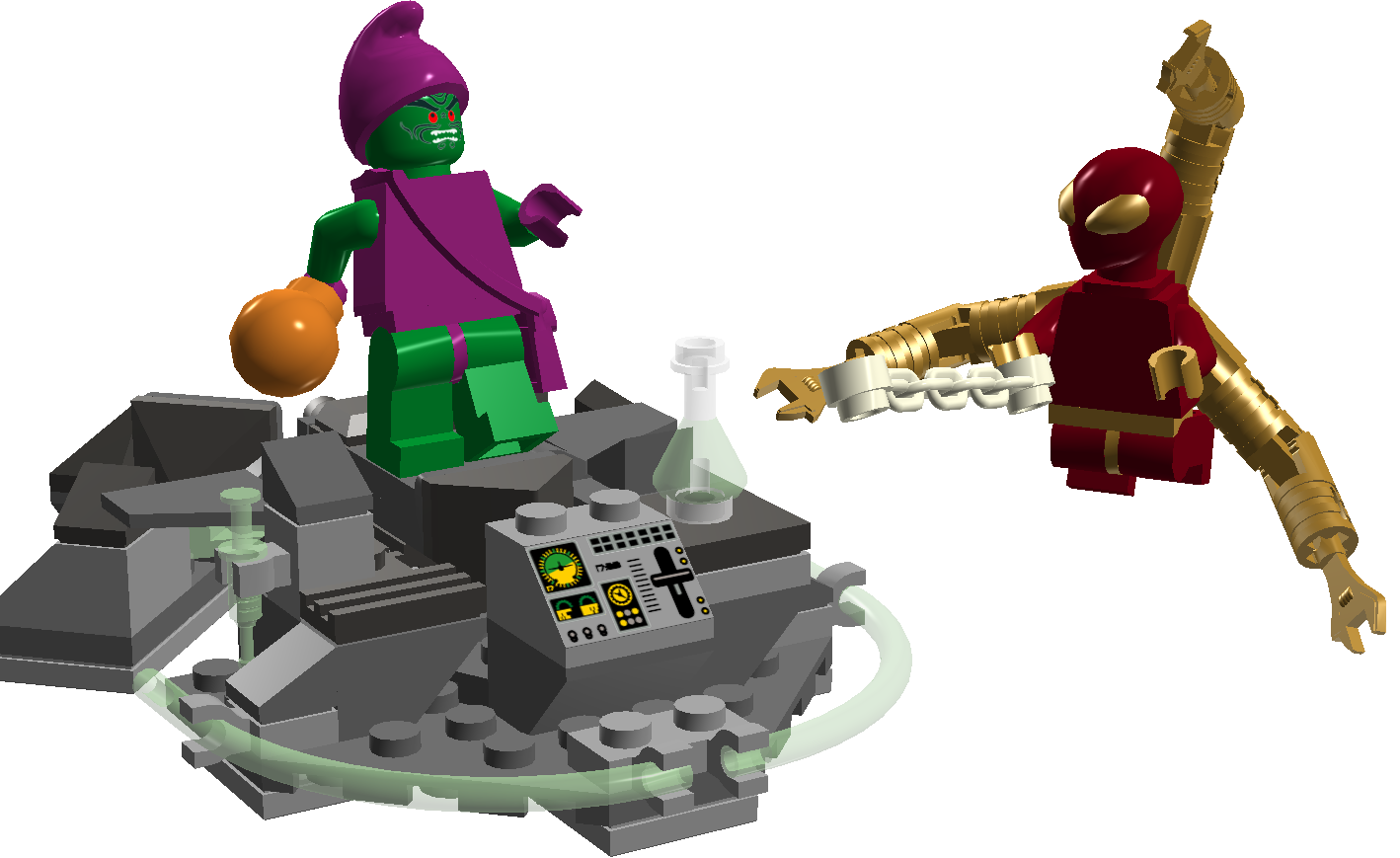 custom lego green goblin