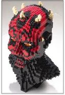 lego darth maul bust