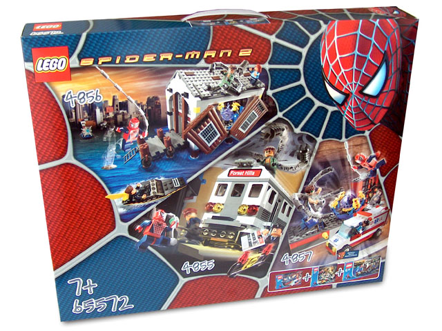 spiderman lego box