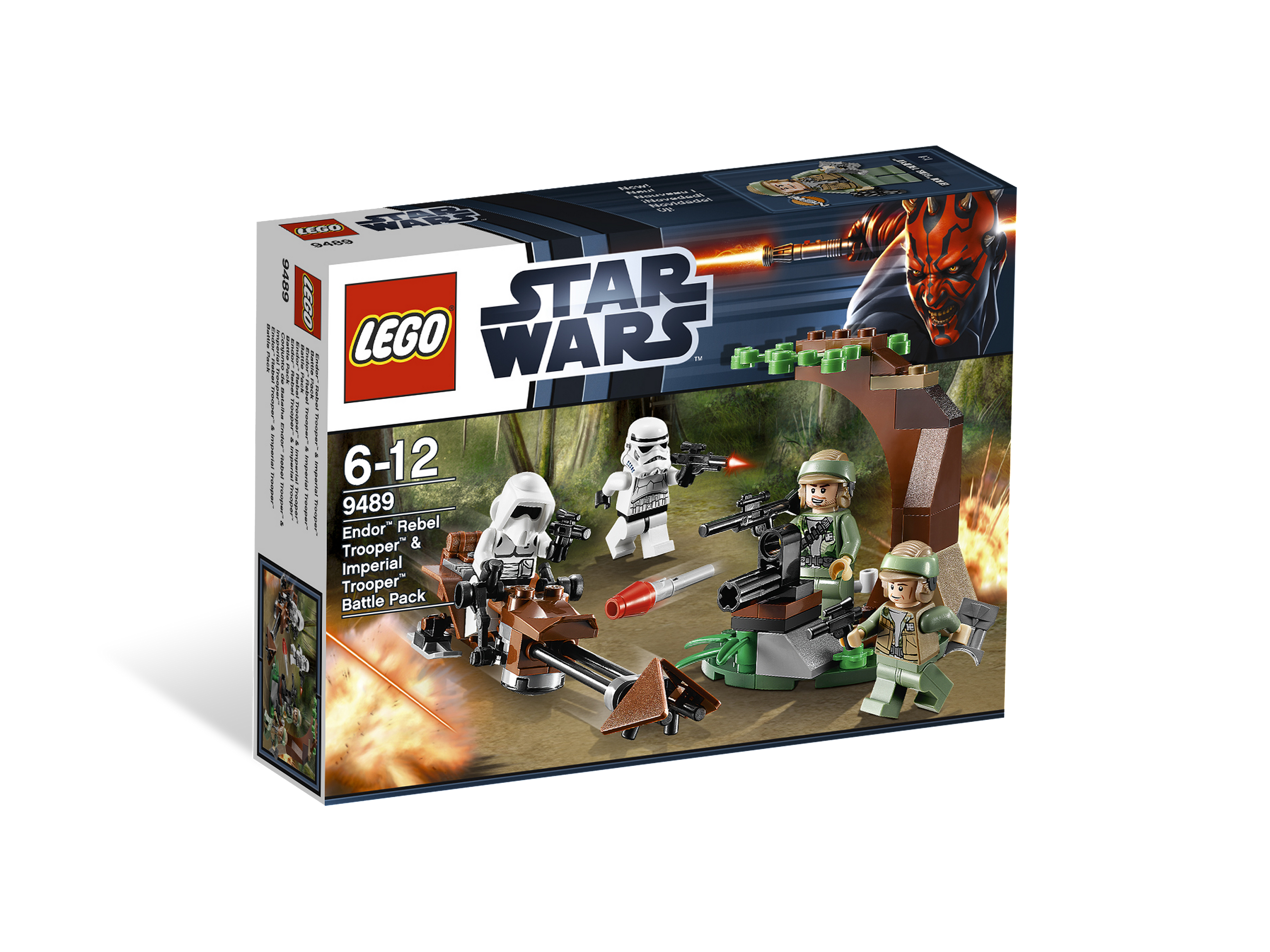 Lego Star Wars 9489 Jeu de Construction Endor Rebel et Imperial Trooper