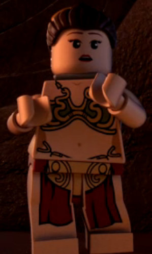 lego star wars the complete saga slave leia