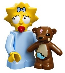 Image result for maggie simpson lego