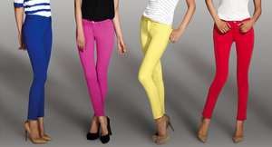 Colored jeans