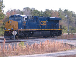 CSX Boxcar ES44AC